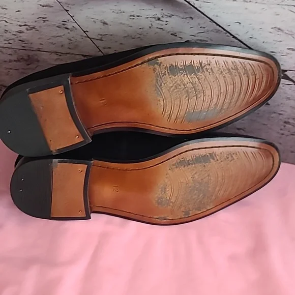 Reno Leather Slip-On Tassels Shoes display picture 2